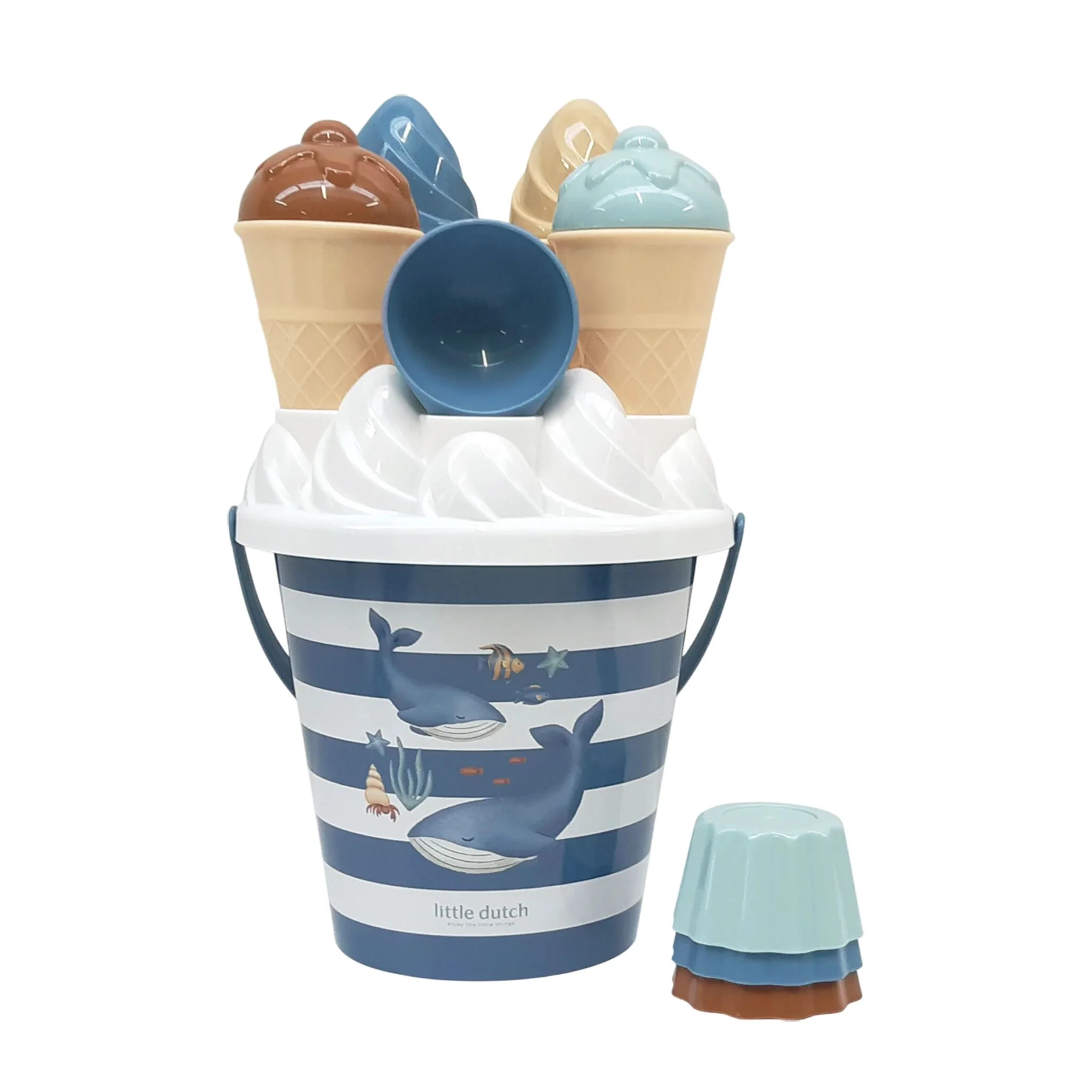 Strandleksak Glasshinkset Ocean World Barn – 14 delar
