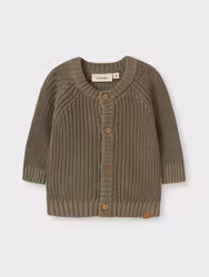 Stickad kofta Overland Trek – Ekologisk bomull | Lil'Atelier