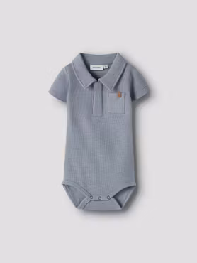 Body Tradewinds med krage – Kortärmad baby piké | Lil'Atelier