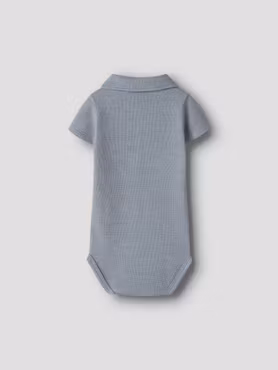Body Tradewinds med krage – Kortärmad baby piké | Lil'Atelier