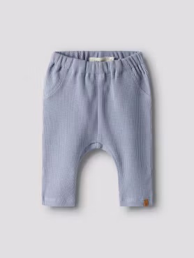 Byxa Baby Zen Blue – Ekologisk bomull | Lil'Atelier