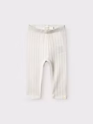 Leggings Baby Coconut Milk – Ekologisk bomull & TENCEL™ Modal | Lil'Atelier