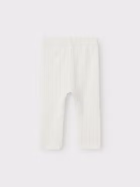 Leggings Baby Coconut Milk – Ekologisk bomull & TENCEL™ Modal | Lil'Atelier