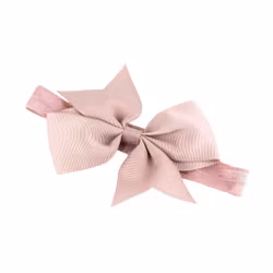 Hårband med rosett för barn | Beige hårband