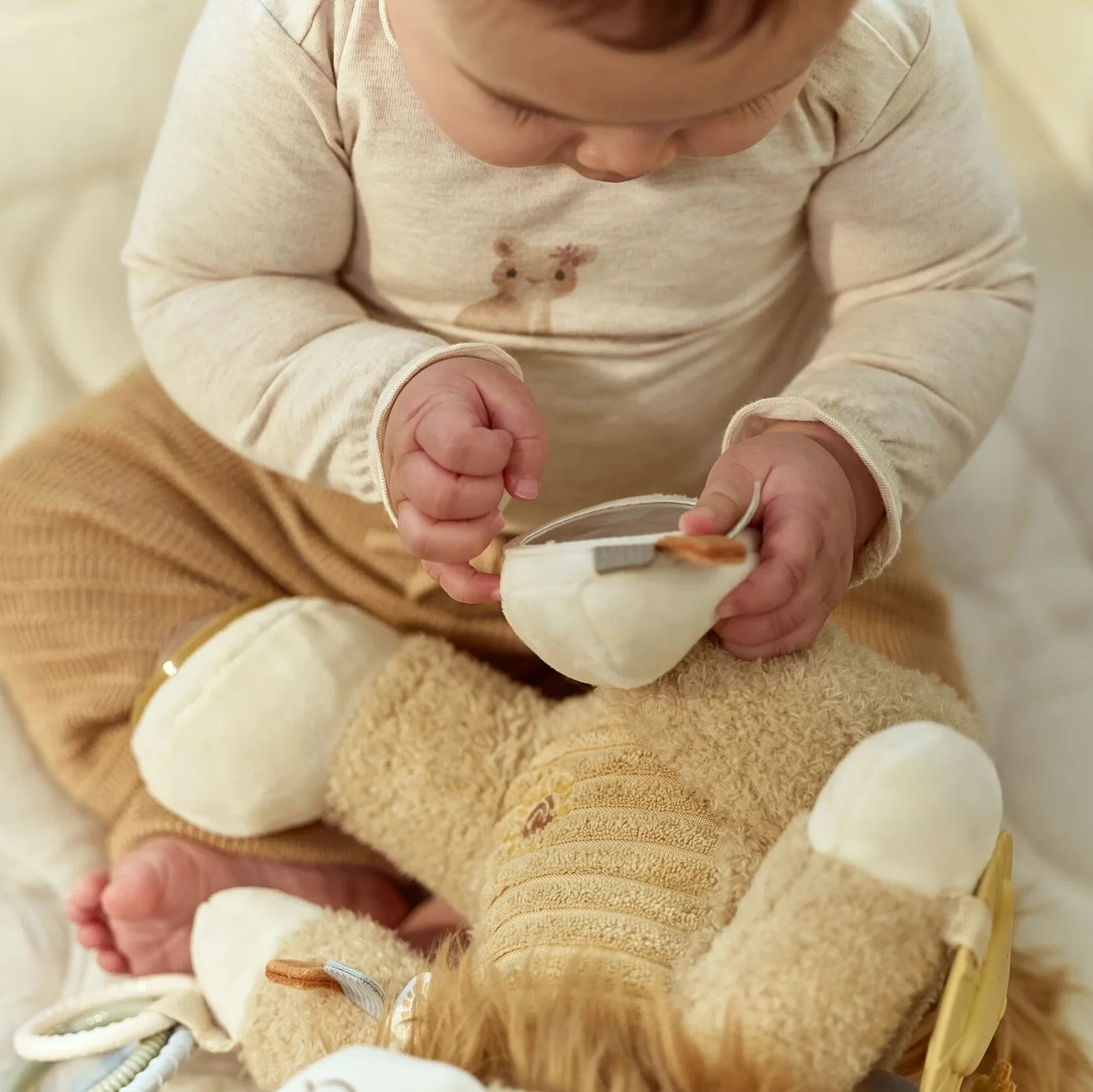 Aktivitetslejon Baby Safari Friends - Little Dutch