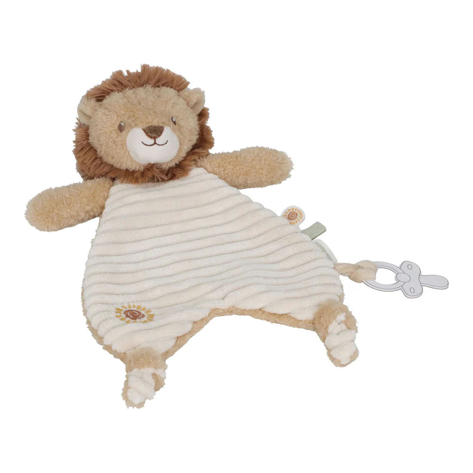 Snuttefilt Baby Lejon Safari Friends - Little Dutch