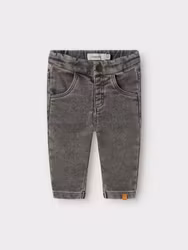 Lil' Atelier Lulia loose fit baby jeans – Medium Grey Denim