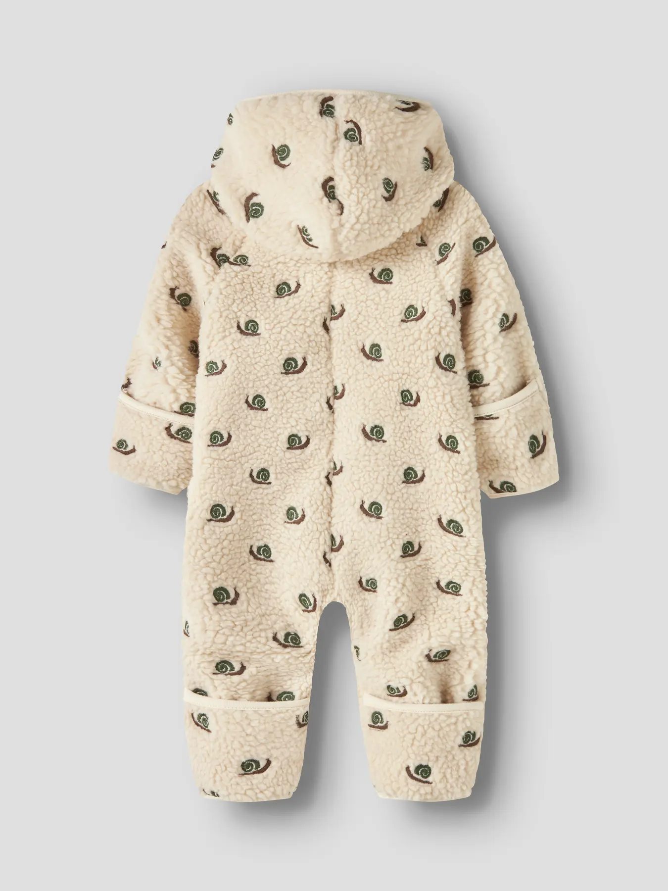 Nalo teddyoverall – Turtledove Snail - Lil' Atelier