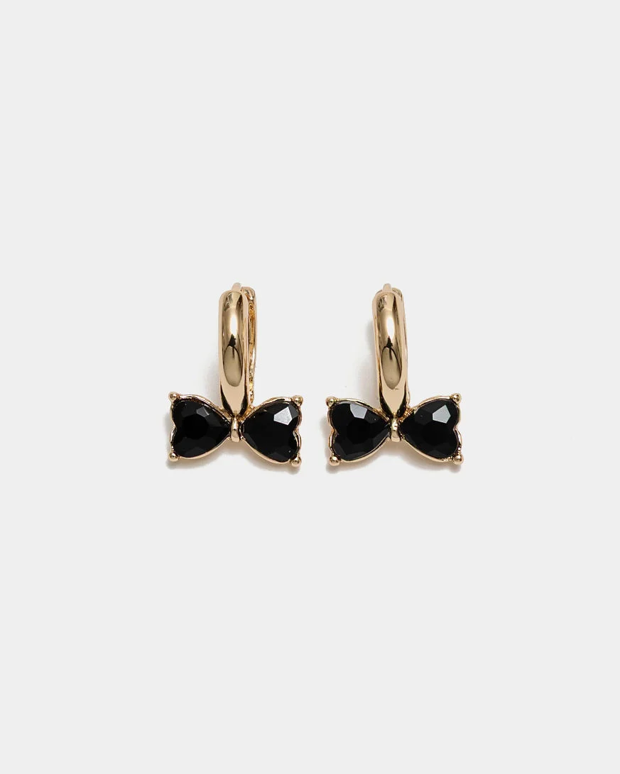 Bow Earrings CZ – Rosettörhängen från Bow19