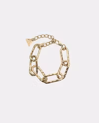 Hammered Kedjearmband Guld & Silver – Bow19 | RUSTIK