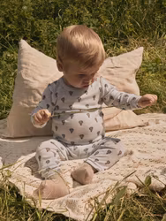 Lil' Atelier Noel Nor body i merinoull – Oyster Mushroom Airbaloon