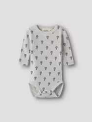 Lil' Atelier Noel Nor body i merinoull – Oyster Mushroom Airbaloon