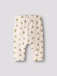 Lil' Atelier Baby Gayo Byxor Turtledove Pumpkin – Barnbyxor