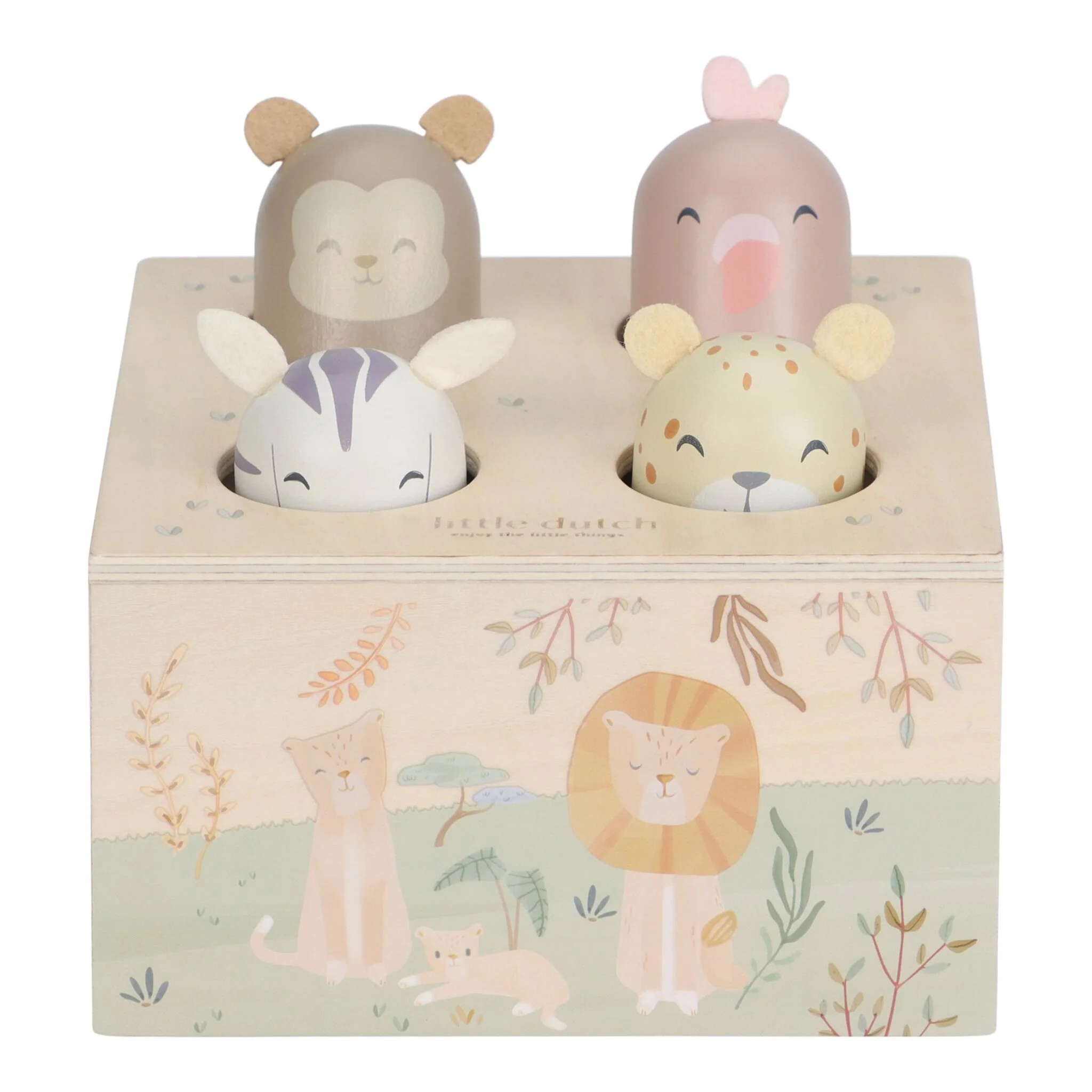 Little Dutch Pop-up leksak Safari Friends
