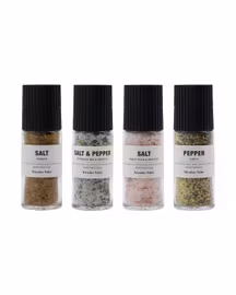 Presentbox The Mixed Story Salt -peppar 4-pack - Nicolas Vahé