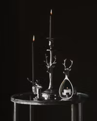 Ljusstake Majestic silver 33 cm | A Lot Decoration