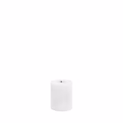 UYUNI LED Blockljus Rustic Nordic White 7,8 × 10 cm
