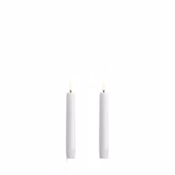 UYUNI LED Kronljus Nordic White 2-pack 2,3 × 16,4 cm