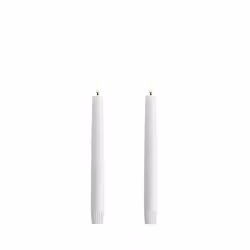 UYUNI LED Kronljus Nordic White 2-pack 2,3 × 20 cm