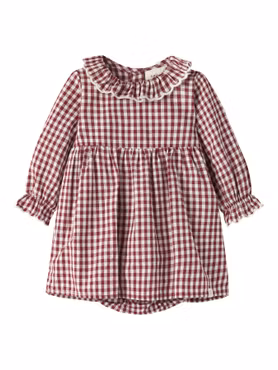 Lil' Atelier Froanne bodyklänning baby – Biking Red
