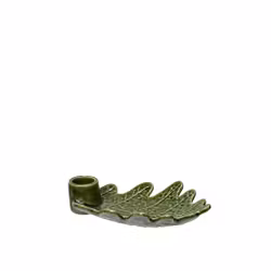 EKKE ljusstake grön 15 × 9 cm – Wikholm Form