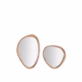 LEON speglar natur – set om 2 – Wikholm Form