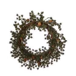 LARIX krans grön 50 cm – Wikholm Form