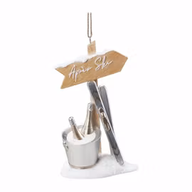 Olympia dekorationsornament i guld 13 cm – Consilimo
