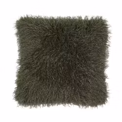 Curly kuddfodral i fuskpäls 48x48 cm – Fondaco