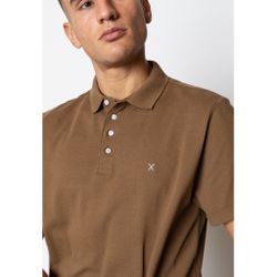Silkeborg Stretch Polo Brown - Clean Cut Copenhagen