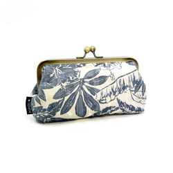 Leave Velvet Frame Blue - Pipols