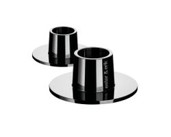 Candle Holders Black 2 pcs - Ester & Erik
