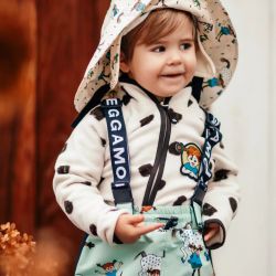 Pippi Långstrump Fleece Jacket Dots - Geggamoja