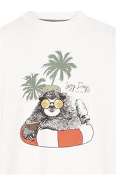 BH Jerron Tee White Sloth - Blend