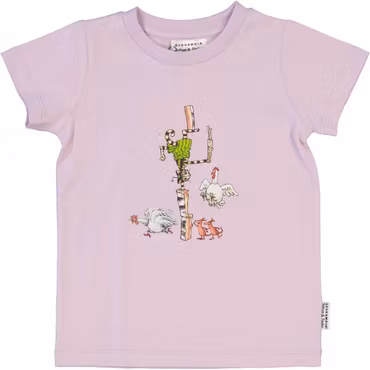 Pettson & findus T-shirt Purple - Geggamoja