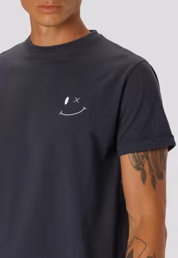 Patrick Organic Tee Navy - Clean Cut Copenhagen