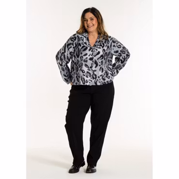 GZoe Shirt Jacket Grey/Black - Gozzip