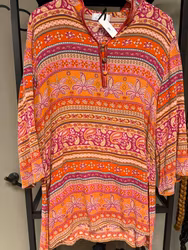 Tunika orange/rosa strl 40