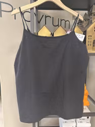 Svart linne stl XL