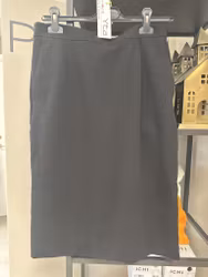 Svart pennkjol stl 38