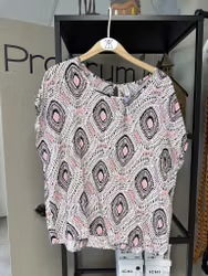 Topp i rosa mönster stl L/XL