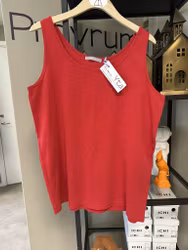 Rött linne stl XXL