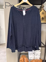 mörkblå långärmad tröja stl XXL