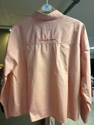 Mjukt rosa skjorta onesize