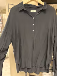 Svart blus stl L