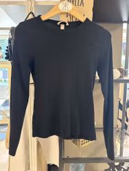 Svart bastopp stl S