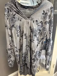 Tunika i grå toner stl L/XL