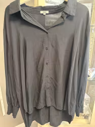 Svart blus stl XXL
