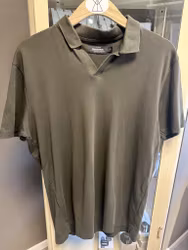 Grön piké stl M