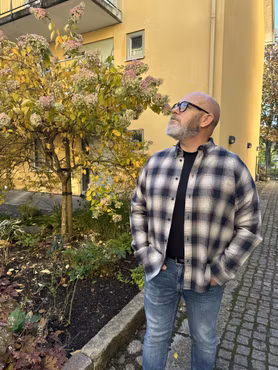 Eske checked flannel shirt
